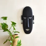 Wrought Iron Metal Buddha Mask Wall Decor