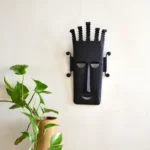 Wrought Iron Tribal Mask -Wim012